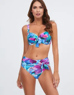 Malena Maxi Control Bikini Pant - Turquoise