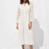 Midi Beach Dress - Optic White