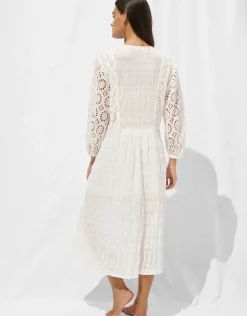 Midi Beach Dress - Optic White