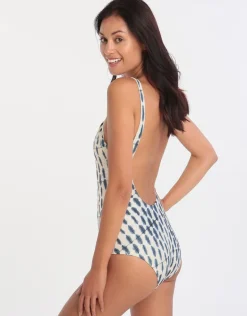 Mini Padang Halter Ring Maillot - Print