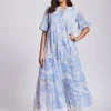 Miriam Maxi Dress - Blue
