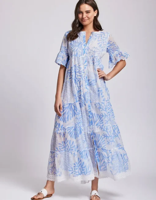 Miriam Maxi Dress - Blue