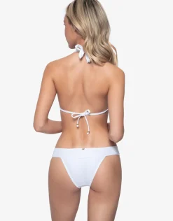 Must Haves Lace Banded Teeny Bikini Pant - White