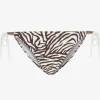 Namibia Rope Tie Side Pant - Brown/White