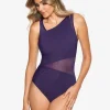 Network Azura Swimsuit - Sangria
