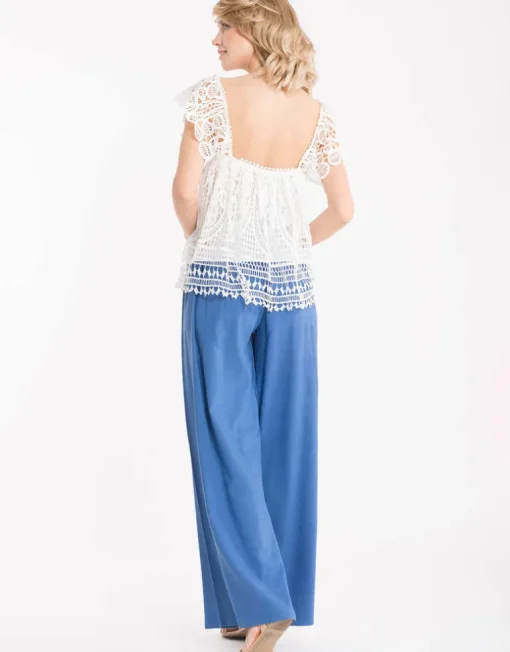 Palazzo Pants - Blue