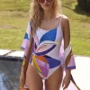 Paradiso Round Neck Swimsuit - Multi