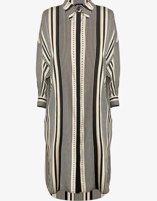 Pirates Buttoned Shirt Dress - Stripe
