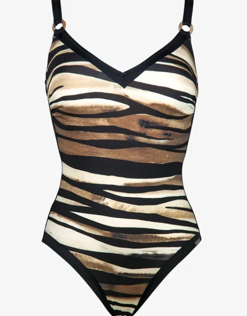 Pool Safari Underwired Swimsuit - Animal
