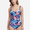 Profile Bohemian Gypsy D Cup Swimsuit - Navy
