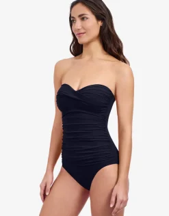 Profile Tutti Frutti Bandeau Swimsuit - Black