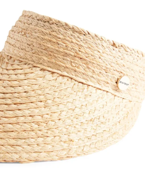 Raffia Visor - Natural