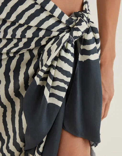 Ravine Printed Sarong - Stripe