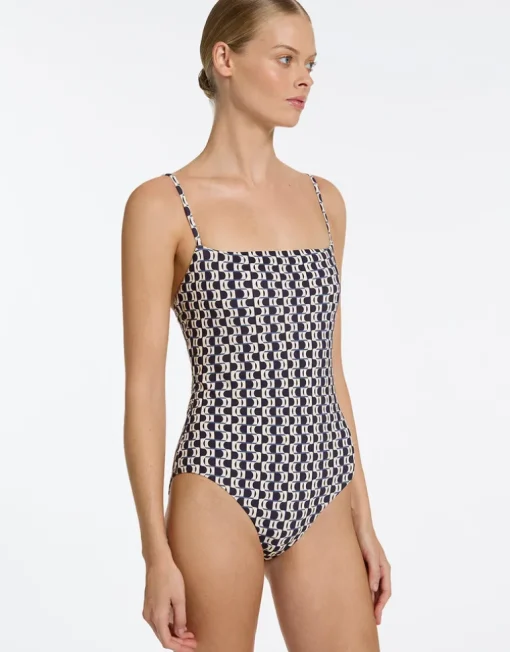 Rio Minimal Tank Swimsuit - Ink