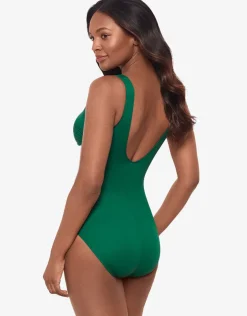 Rock Solid Regatta Swimsuit - Malachite