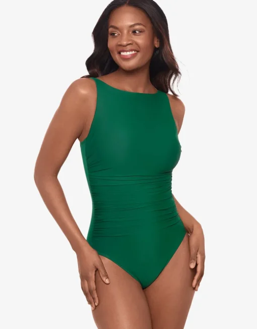 Rock Solid Regatta Swimsuit - Malachite