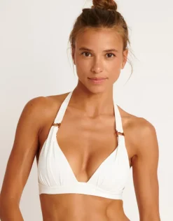 Santafe Maho Push Up Bikini Top - Ecru