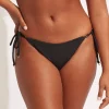 Sea Dive Tie Side Rio Bikini Pant - Black