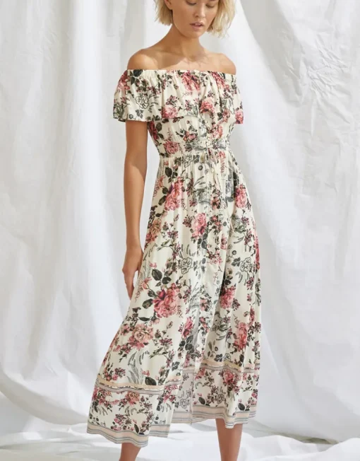 Secret Garden Off The Shoulder Dress
