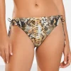 Serpent Loop Side Bikini Pant - Python