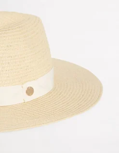 Shady Lady Collapsible Fedora - Natural
