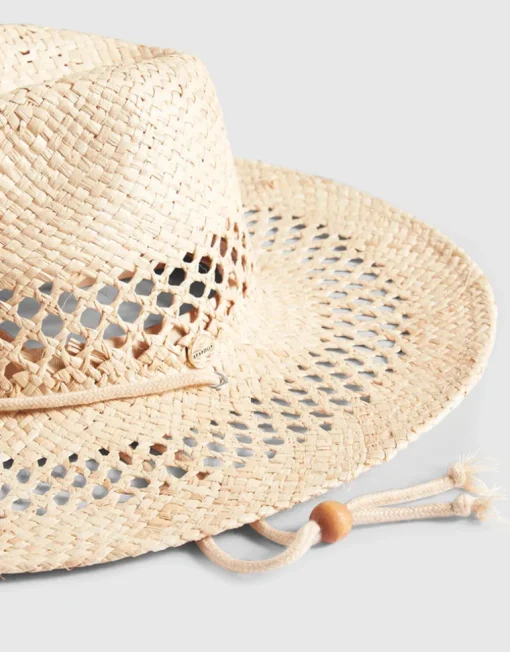 Shady Lady Raffia Hat - Natural