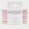 Slim Hair Tie Bundle - Pale Pastel Pinks