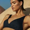 Softline Bikini Top - Black