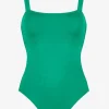Softline Square-Shaped Swimsuit - Verdant