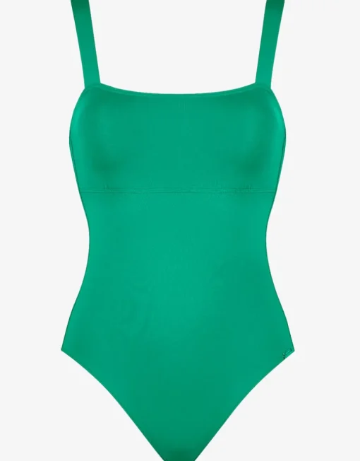 Softline Square-Shaped Swimsuit - Verdant