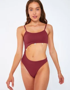Terrasun Fentana Swimsuit - Dark Rose