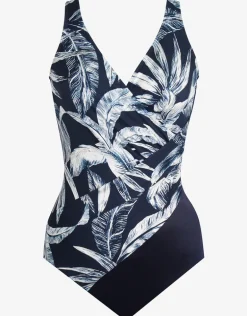 Tropica Toile Oceanus Swimsuit - Navy White