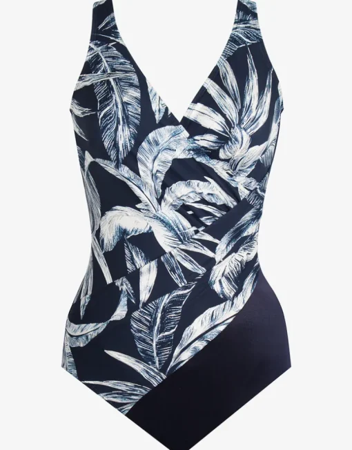 Tropica Toile Oceanus Swimsuit - Navy White