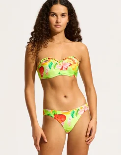 Tropique Hipster Bikini Pant - Aloe Gel