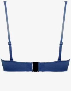 Viva Energy Twist Front Bikini Top - Denim Dose