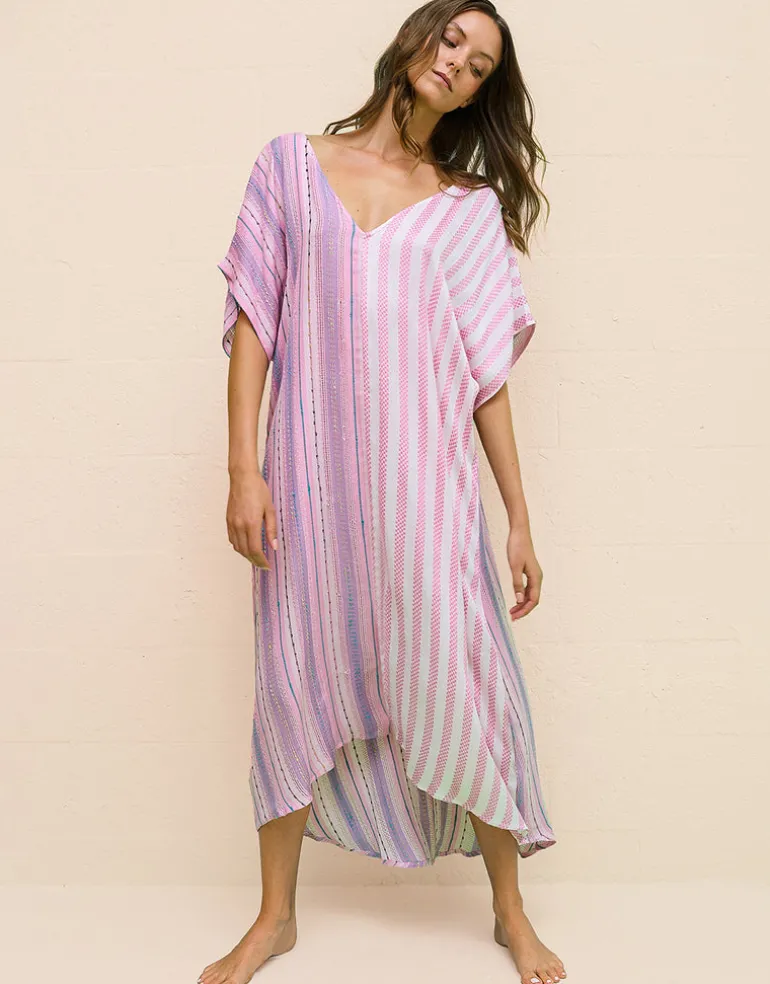 Yin-Yang Kaftan - Pink