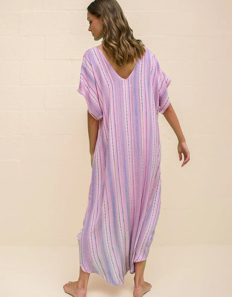 Yin-Yang Kaftan - Pink