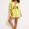 Zahara Resort Shirt - Celery